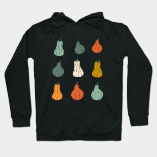 Cute pumpkins set Hoodie